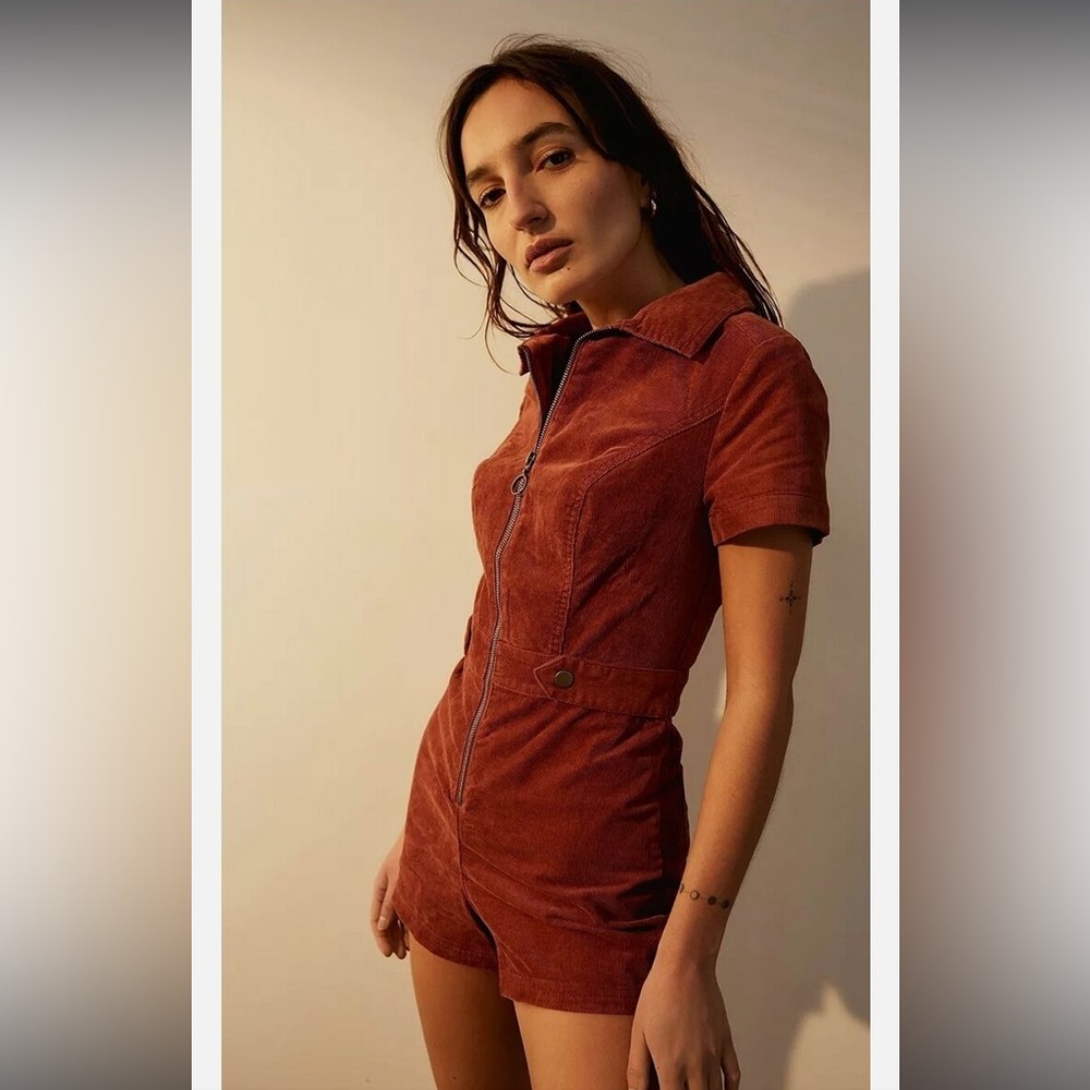 Urban Outfitters Rust Jumpsuit